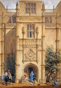 モンタキュートのポーチ、1842年 作： John Nash